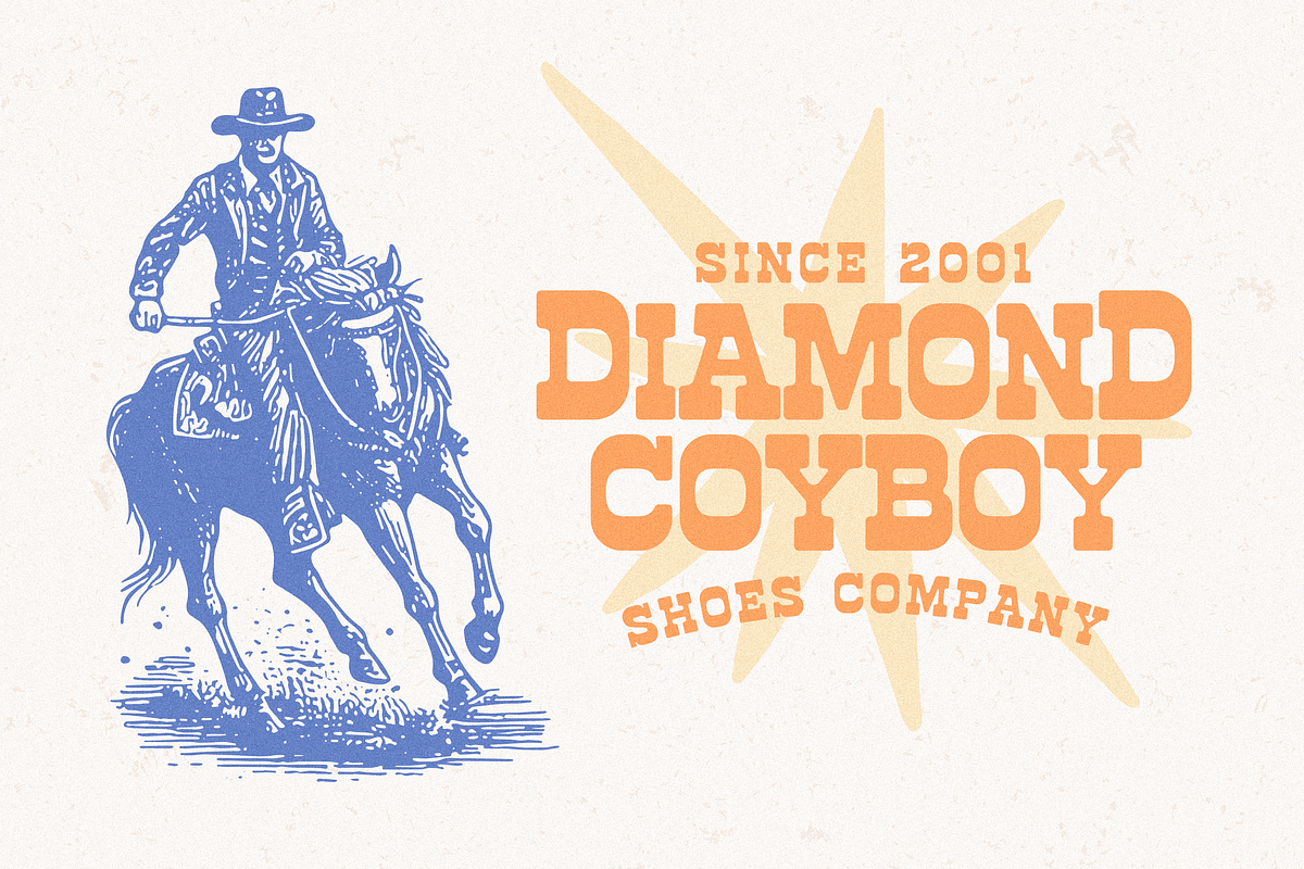 HF Lonehope Western Slab Serif, a Serif Font by 24Design Studios (Photo 2 of 7)