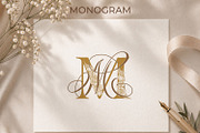 MM Wedding Monogram Logo, a Branding & Logo Template by LogoAV (Thumbnail 6 of 6)