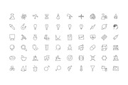 160 Science Hand Drawn Doodle Icons, an Outline Icon by Creative Stall (Thumbnail 2 of 4)