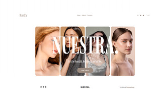 Nuestra Squarespace 7.1