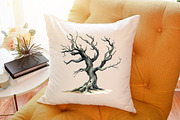 Watercolor Scary Halloween Clipart, an Illustration by Sublimation Artist (Thumbnail 6 of 6)