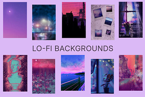 lo-fi backgrounds