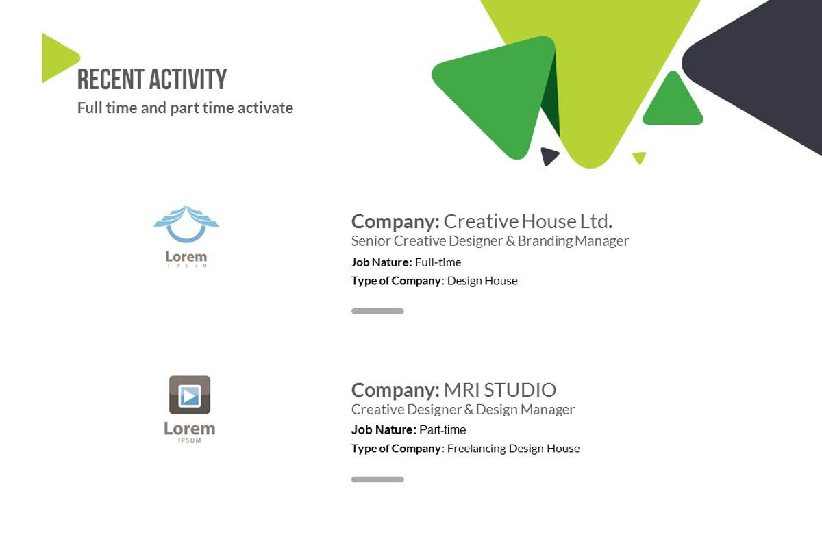 Boss CV 2 PowerPoint Templates, a Presentation Template by MRI STUDIO (Photo 6 of 15)