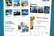 Adventure Travel Landing Page Layout, a Landing Page Template by twinstd (Thumbnail 4 of 5)