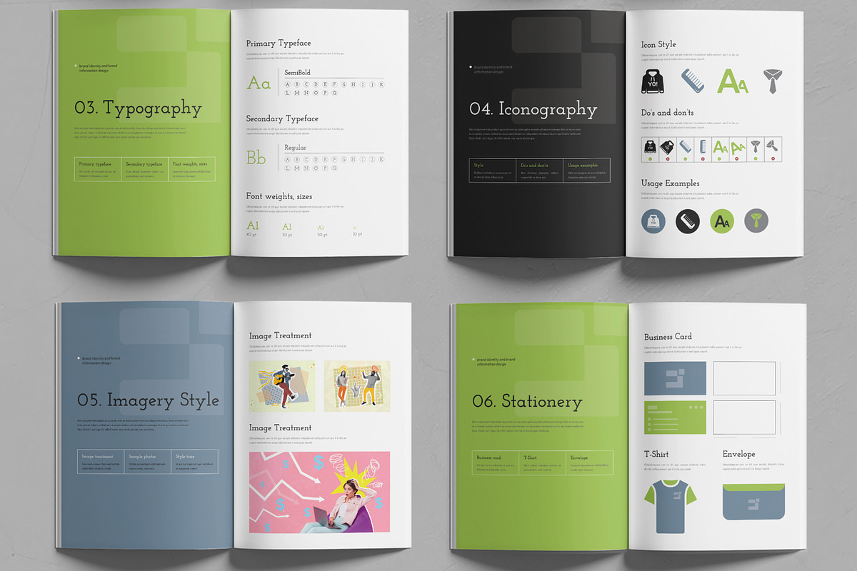 Corporate Brand Guidelines Book preview 3