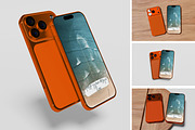 iPhone 17 Pro Max, an iPhone Mockup by kebunmockup (Thumbnail 1 of 5)