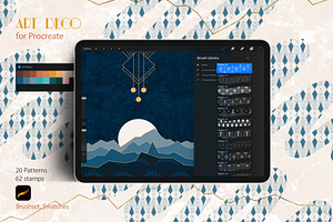 Art Deco Landscape Creator Kit