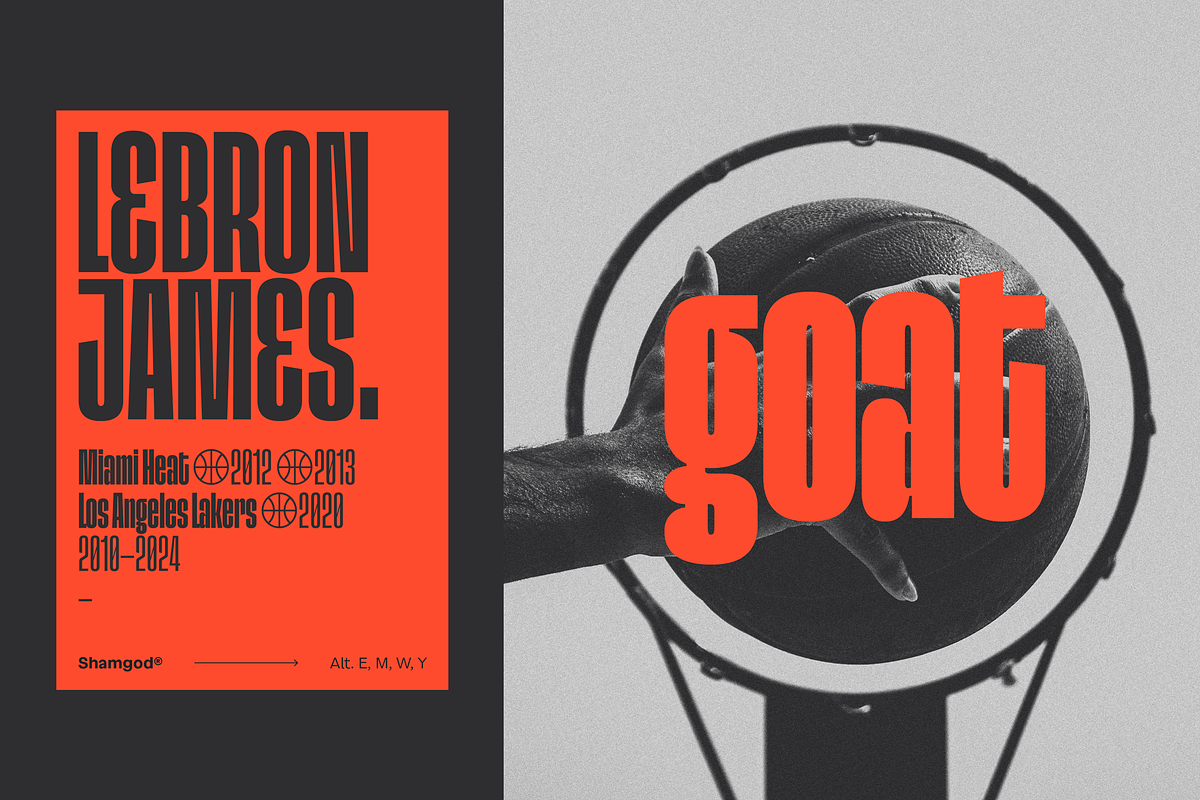 Shamgod, a Sans Serif Font by Latinotype (Photo 7 of 14)
