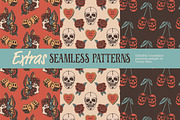 Traditional Tattoo Graphic Assets, an Illustration by ARQAM Studio (Thumbnail 9 of 9)
