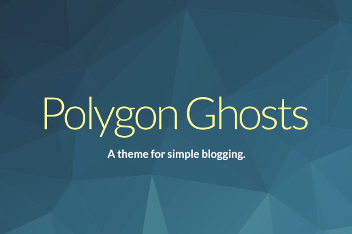 Poly - Simple Responsive Ghost Theme, a Websites & App Template by Creative Cheeaths shop (Photo 1 of 4)
