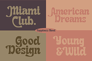 Happiness Mood - Retro Fonts, a Font by madeDeduk (Thumbnail 7 of 9)
