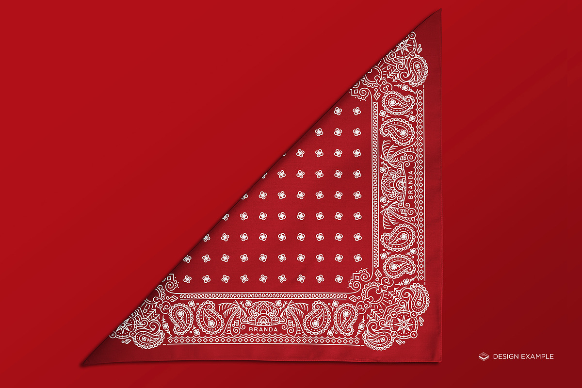 Bandana Mock-up, a Mask Mockup by Branda Keeps (Photo 8 of 17)