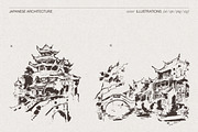 Traditional Japanese Architecture, an Empty State Illustration by TheMountBirdStudio (Thumbnail 3 of 5)