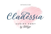 Cladessia, a Script Font by Ditatype (Thumbnail 1 of 8)