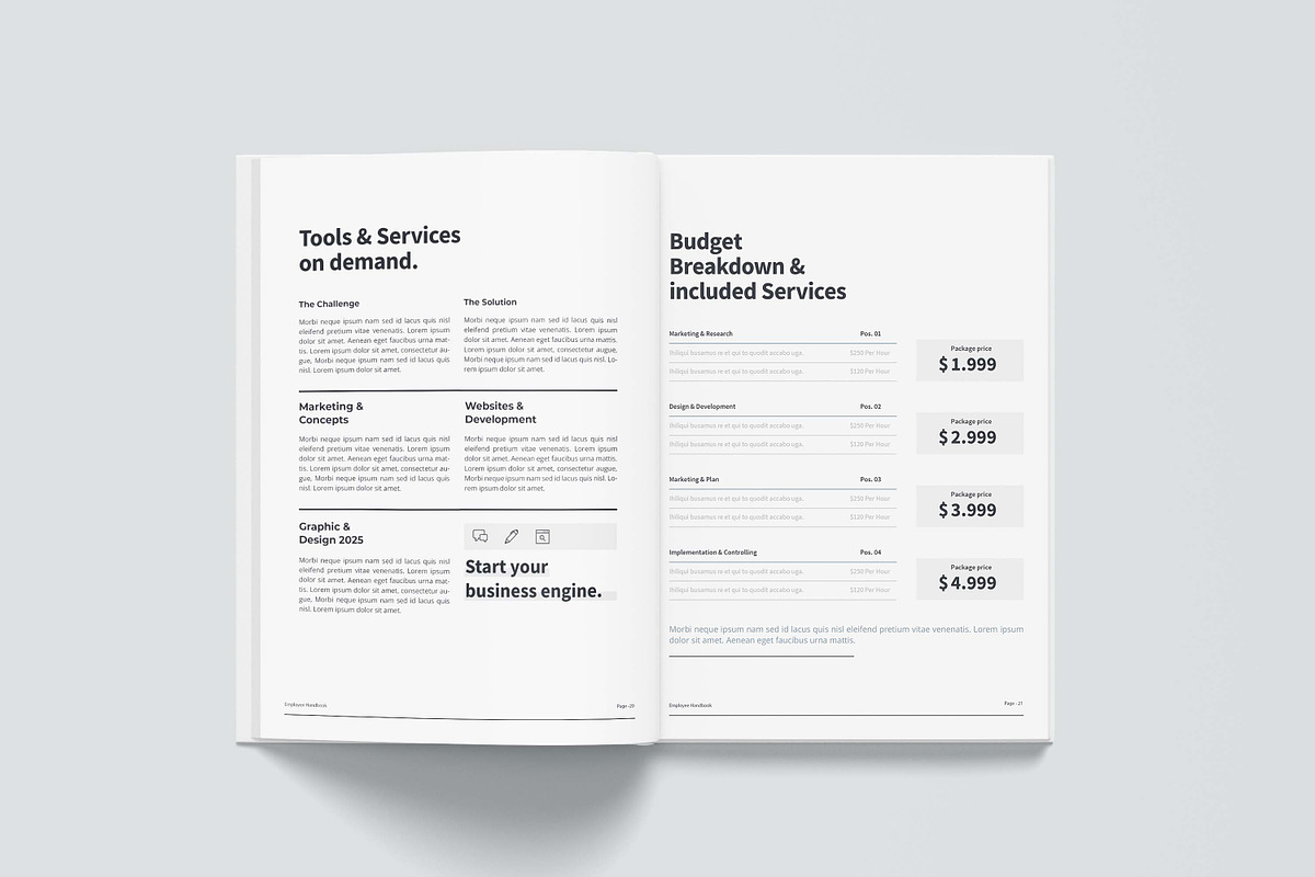 Project Proposal - Canva, a Brochure Template by obayes (Photo 19 of 21)