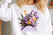 Whimsical Yellow Flowers Spring Clip, an Illustration by GatewayDesign (Thumbnail 3 of 3)