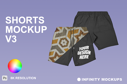 Shorts Mockup v3, a Bottom Mockup by Infinity Mockups