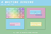 Streaming: Retro Computer Aesthetic, a Social Media Template by Liseno Designs (Thumbnail 3 of 10)
