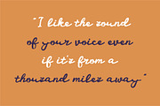 Radiansi - Vintage Script, a Script Font by Lemon Studio Type (Thumbnail 3 of 7)