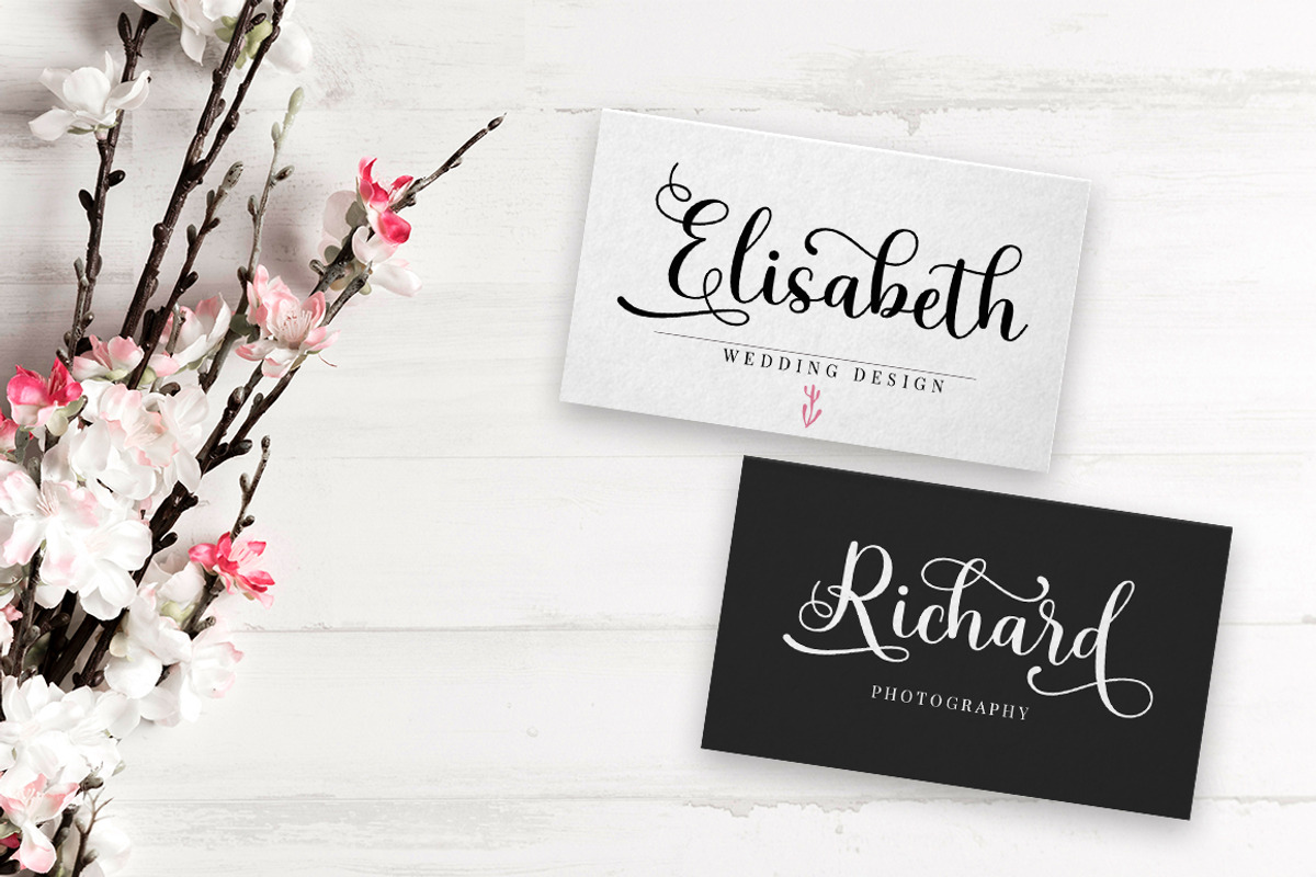 Yoshieka | Modern Calligraphy Font preview 6