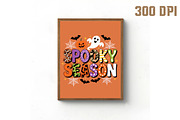 Spooky Season,Happy Halloween Png, an Illustration by Libby Wishes (Thumbnail 2 of 6)