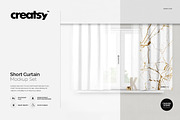 Short Curtain Mockup Set, a Product Mockup by Creatsy (Thumbnail 1 of 5)