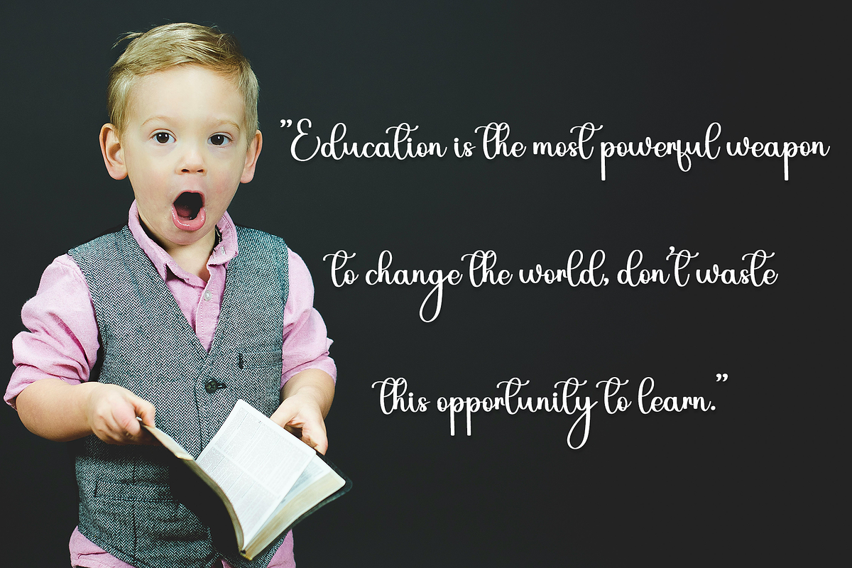 Baby School, a Handwritten Font by InermediaSTUDIO (Photo 5 of 7)