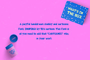 Chubby Giggles Handwritten Bold Font, a Handwritten Font by Sheikhadesign (Thumbnail 2 of 6)