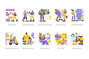 100 Food and entertainment concepts, a Templates & Theme by Visual Generation (Thumbnail 6 of 12)