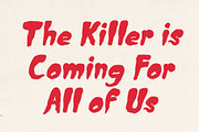 CS Sharow – Vintage Horror Font, a Sans Serif Font by Craft Supply Co. (Thumbnail 4 of 8)
