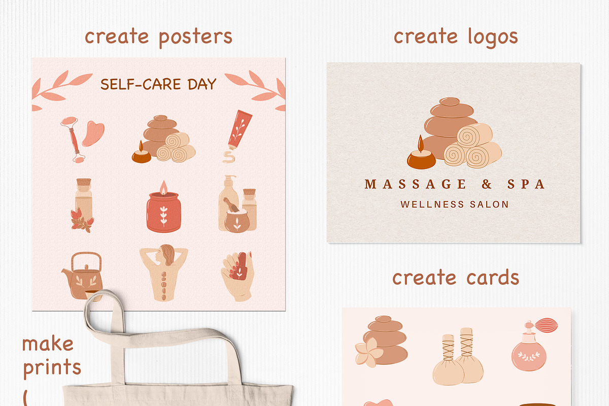 Beauty & Spa Color Icon Set, a Solid Icon by NatalieArtShop (Photo 4 of 11)