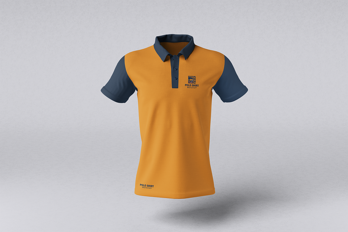 Polo Shirt Mockup, a Shirt Mockup by xavier_studio (Photo 2 of 5)