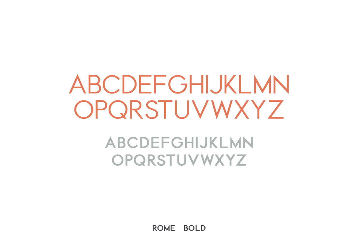 Rome | A Stunning Sans Serif preview 7