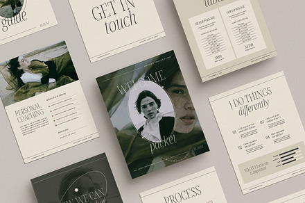 Client Welcome Packet | Bloom, a Magazine Template by Superhero Design Co.