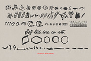 Alinka Brush Font, a Sans Serif Font by Magpie Paper Works (Thumbnail 11 of 11)