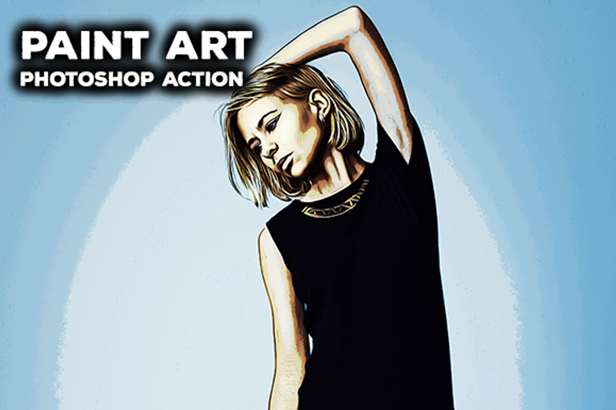 Paint Art - Photoshop Action preview 6