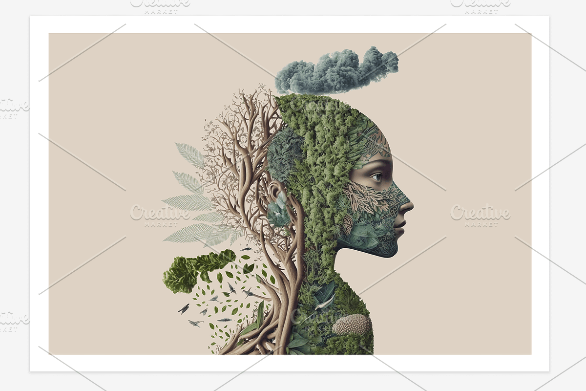 Cohu Collection · The Cosmic Human, a Decorative Illustration by milatovar (Photo 7 of 13)