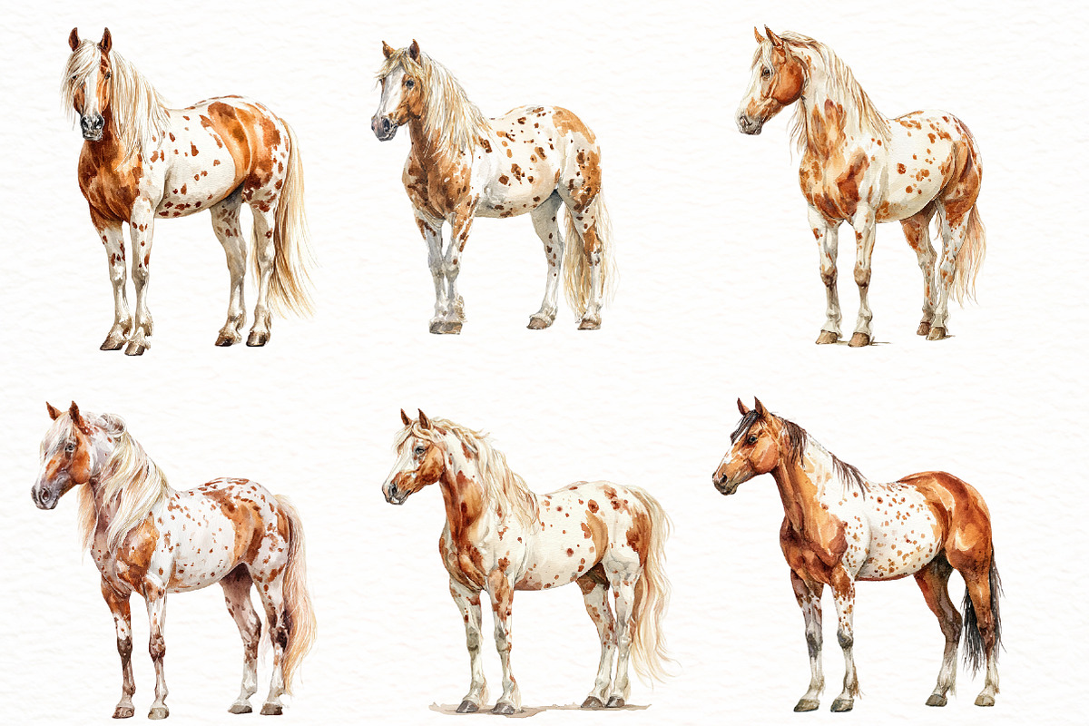 Spring Horse Clipart, an Illustration by Designworld (Photo 3 of 7)