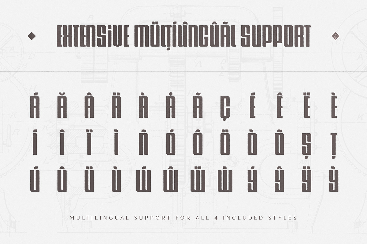 Clocksmith - Bold Display Font, a Sans Serif Font by AlienValley (Photo 5 of 7)