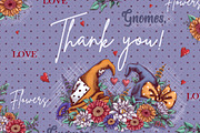 Gnomes, love and flowers., an Illustration by Maycat_store (Thumbnail 9 of 9)