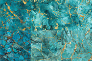 Turquoise Stone Digital Paper, a Texture Illustration by DreamPrint404 (Thumbnail 2 of 7)