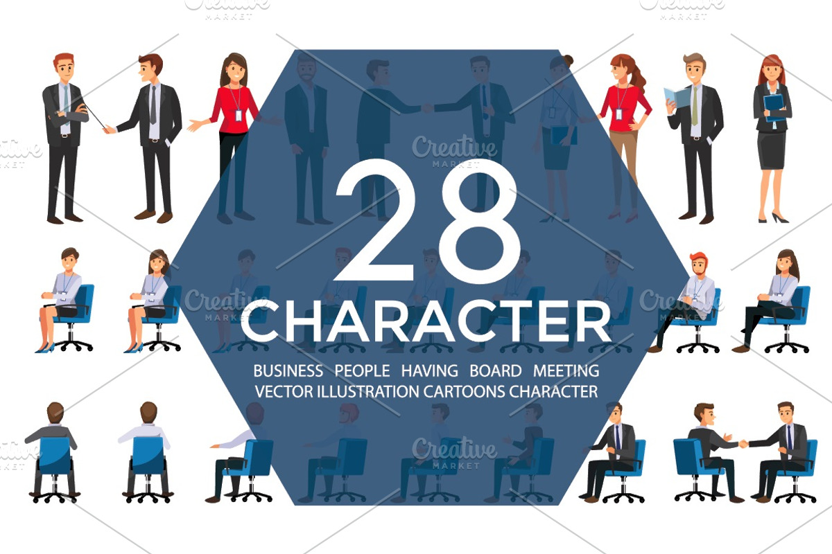 Business People office, a Person Illustration by iconerstock (Photo 4 of 10)