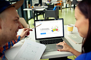 Couple using Macbook Pro - 7 mockups, a Mac Mockup by show it better (Thumbnail 2 of 5)