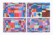 Geometric Vector Backgrounds V03, a Background Graphic by dvtchk (Thumbnail 5 of 6)