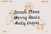 Hand & Heart Font Duo, a Handwritten Font by Tropical Type (Thumbnail 7 of 11)
