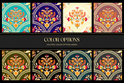 MUGHAL Blossom Arches Pattern, a Pattern Graphic by Fabrivo (Thumbnail 4 of 11)