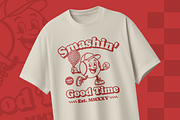 Tennis Illustration Retro Tshirt, a Branding & Logo Template by muhisya (Thumbnail 3 of 3)