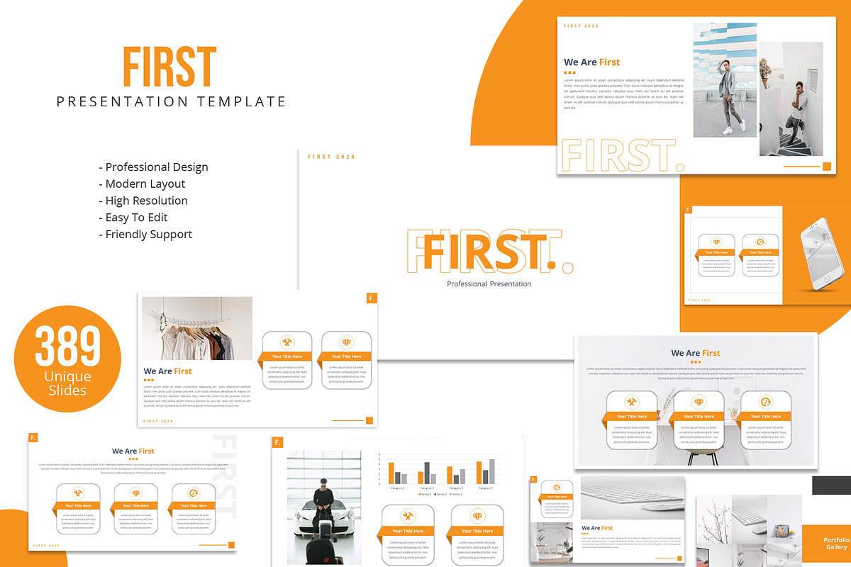 First Keynote Template, a Presentation Template by Creative Slides (Photo 1 of 9)