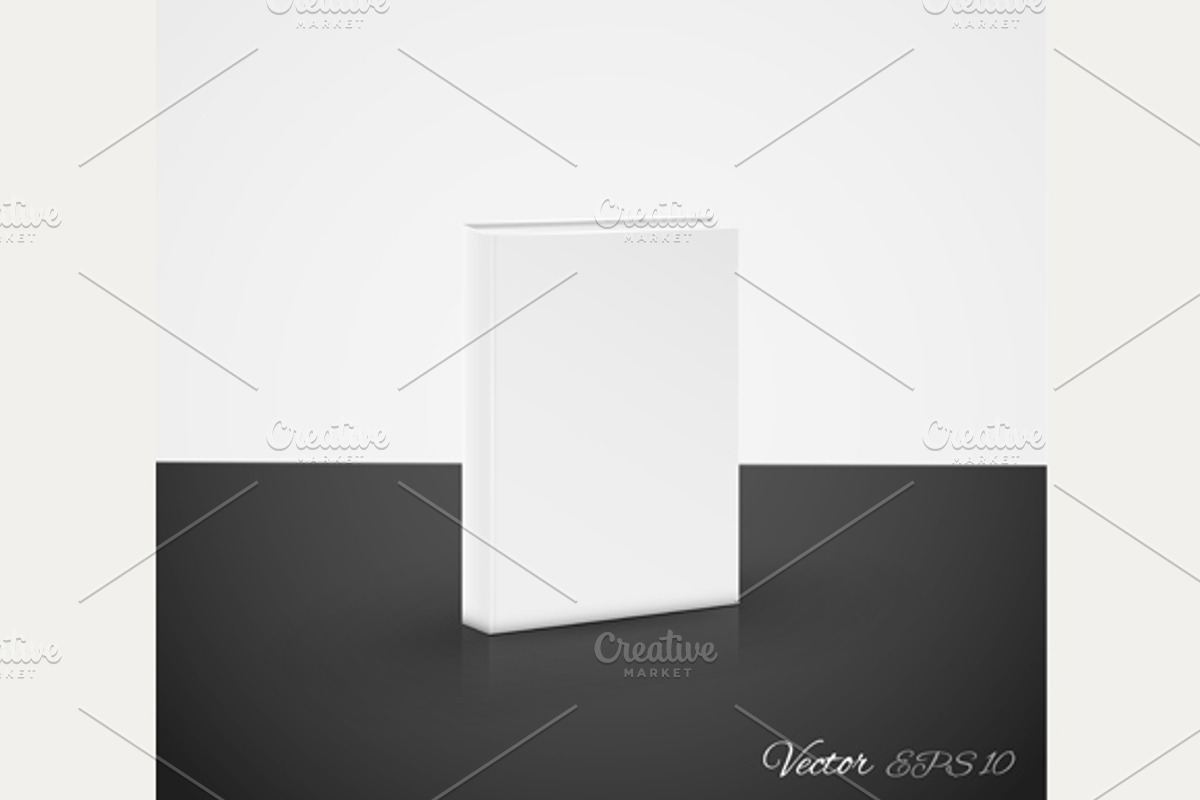 White book (vector EPS10)
