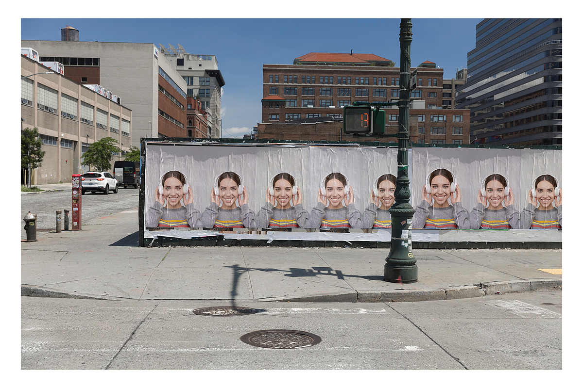 Wrinkled Posterwall Mockup, an Advertising Mockup by HAZARD MOCKUPS (Photo 5 of 6)